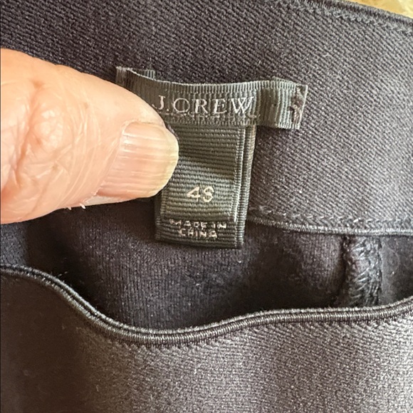 J. Crew black pencil Pants 4S - Picture 7 of 8